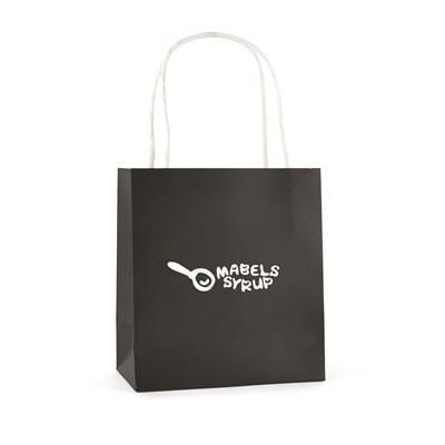 Picture of BRUNSWICK SMALL PAPER BAG in Black