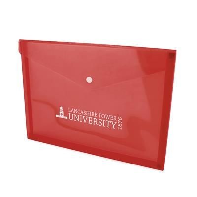 Picture of HYDE DOCUMENT FOLDER in Red