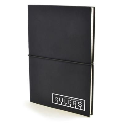 Picture of A5 CENTRE NOTE BOOK in Black