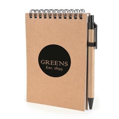 Picture of A6 INTIMO RECYCLED FLIP JOTTER.