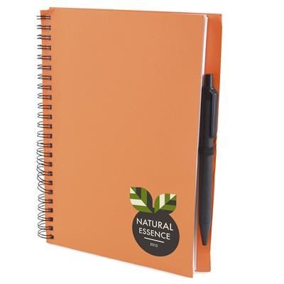 Picture of A5 INTIMO RECYCLED NOTEBOOK in Amber