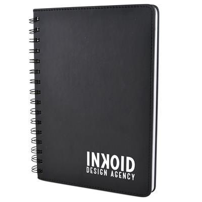 Picture of A5 SALERNO NOTE BOOK in Black