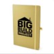 Picture of A5 MOLE NOTE BOOK in Gold