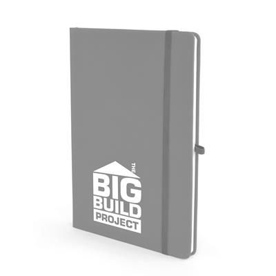 Picture of A5 MOLE NOTEBOOK in Light Grey.