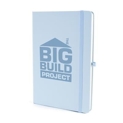 Picture of A5 MOLE NOTE BOOK in Pastel Blue