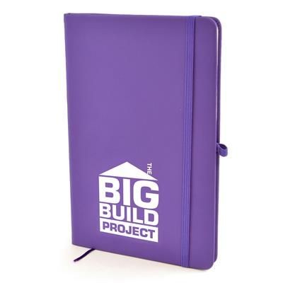 Picture of A5 MOLE NOTEBOOK in Purple