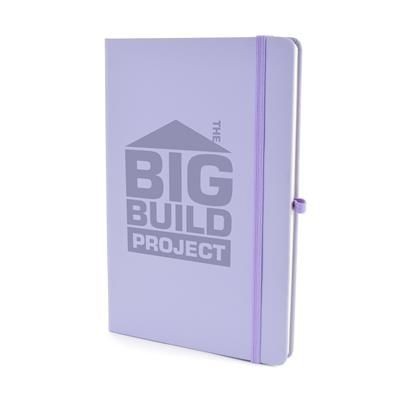 Picture of A5 MOLE NOTE BOOK in Pastel Purple