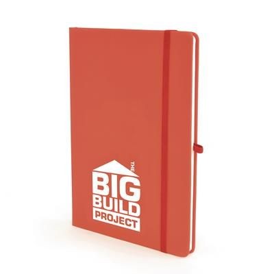 Picture of A5 MOLE NOTEBOOK in Red