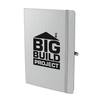 Picture of A5 MOLE NOTE BOOK in Silver