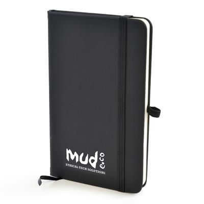 Picture of A6 MOLE NOTEBOOK in Black.