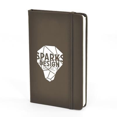 Picture of A6 MOLE NOTEBOOK in Brown.
