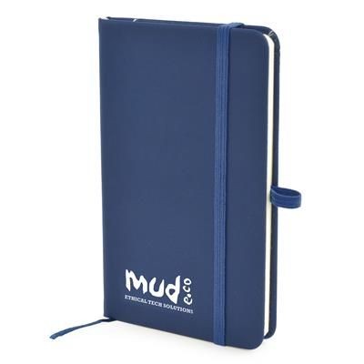 Picture of A6 MOLE NOTEBOOK in Navy Blue.