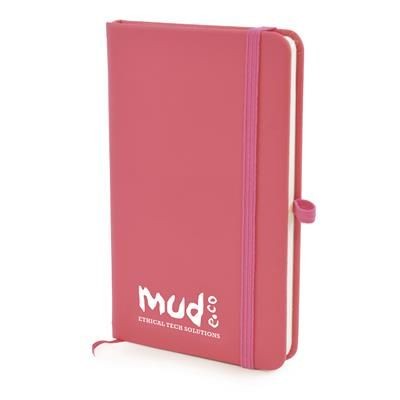 Picture of A6 MOLE NOTEBOOK in Pink.
