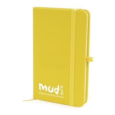 Picture of A6 MOLE NOTEBOOK in Yellow.