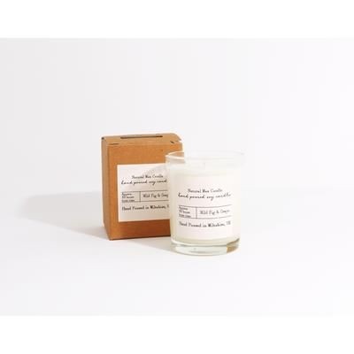 Picture of 9CL HAND POURED NATURAL SOY AND RAPESEED WAX CANDLE.