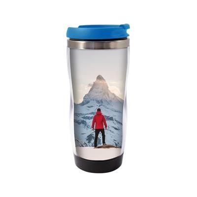 Picture of DOUBLE WALL PLASTIC TRAVEL SPORTS MUG.