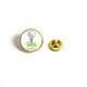 Picture of ROUND METAL PIN BADGE with Butterfly Pin Back Fitting