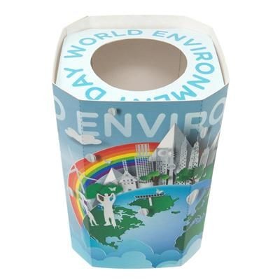 Picture of ECO CARD POP UP PEN POT.