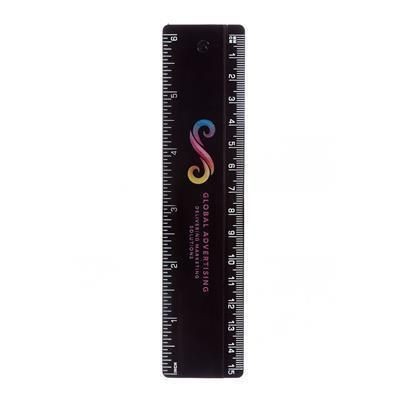 Picture of SOLID COLOUR PLASTIC 15CM RULER