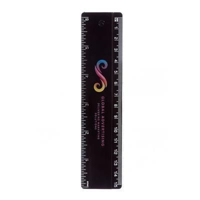 Picture of SOLID COLOUR PLASTIC 15CM RULER.