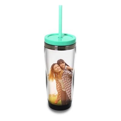 Picture of DOUBLE WALL PLASTIC TRAVEL SPORTS MUG