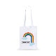 Picture of RAINBOW COTTON BAG - COLOUR - CLOUD