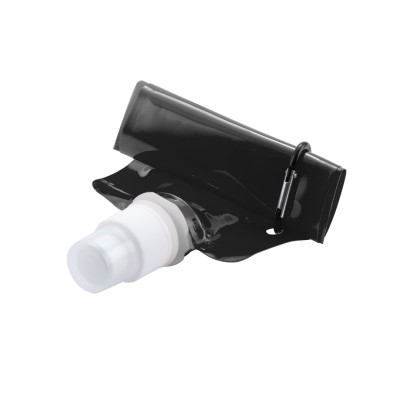 Picture of COMPACTA FOLDING WATER BOTTLE - BLACK in Black