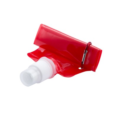 Picture of COMPACTA FOLDING WATER BOTTLE - RED in Red