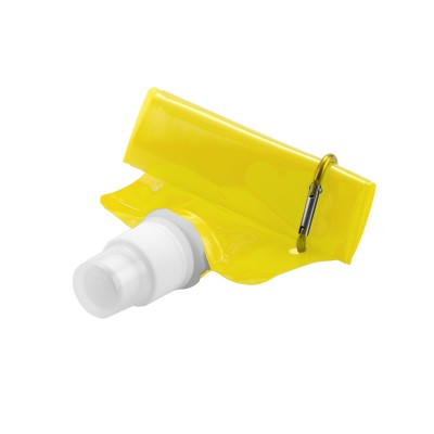 Picture of COMPACTA FOLDING WATER BOTTLE - YELLOW in Yellow