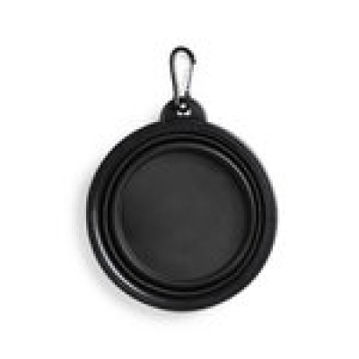 Picture of COLLAPSIBLE DOG BOWL - BLACK in Black