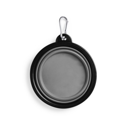 Picture of COLLAPSIBLE DOG BOWL - GREY in Grey