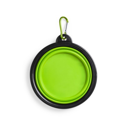 Picture of COLLAPSIBLE DOG BOWL - PALE GREEN in Pale Green