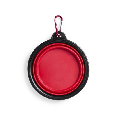 Picture of COLLAPSIBLE DOG BOWL - RED in Red