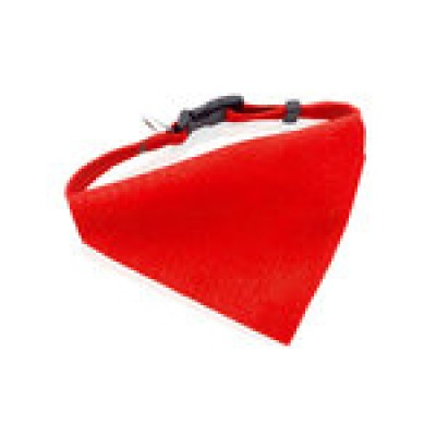 Picture of DOG BANDANA - RED in Red