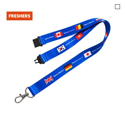 Picture of FRESHERS DYE SUBLIMATED LANYARD