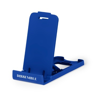 Picture of FOLDING PHONE STAND - BLUE in Blue
