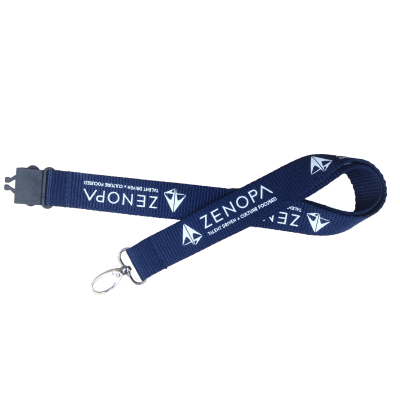 Picture of PREMIUM FLAT POLYESTER LANYARD - 20 MM - BULLDOG CLIP in Pantone Matched