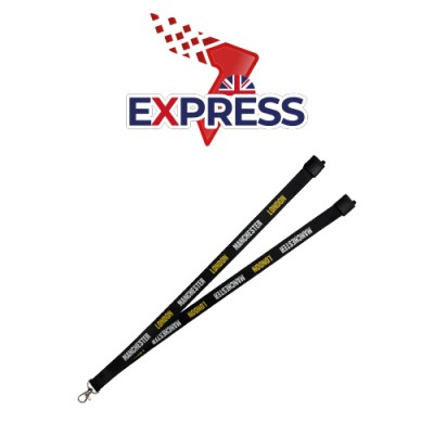 Picture of SUPER EXPRESS DYE SUBLIMATED LANYARD in White