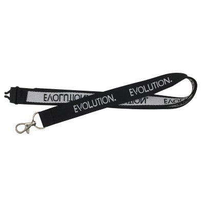 Picture of WOVEN LANYARD - 20 MM - BULLDOG CLIP in Colour Matched Thread
