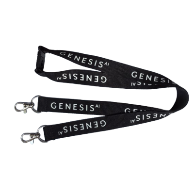 Picture of DYE SUBLIMATED with 2 Trigger Clips - 10 Mm in White