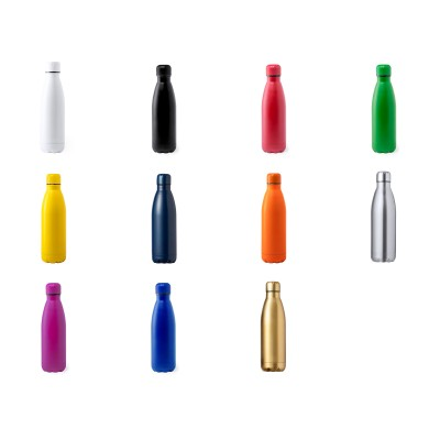 Picture of ESSENTIAL CASCADE BOTTLE in Black, Blue, Fuchsia, Golden, Green, Navy Blue, Orange