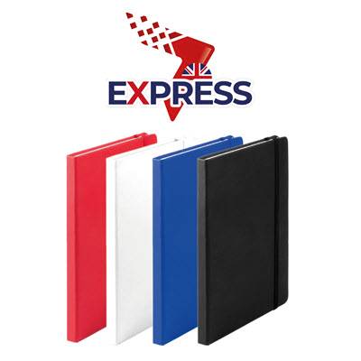 Picture of EXPRESS MALTA A5 LINED NOTE BOOK: 1* Working Day Delivery.