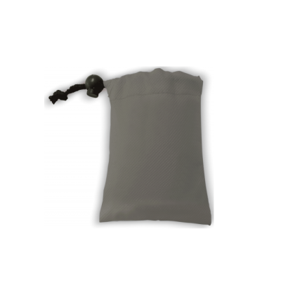 Picture of NON WOVEN POUCH with Lock Toggle - Pale Grey in Pale Grey