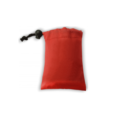 Picture of NON WOVEN POUCH with Lock Toggle - Red in Red
