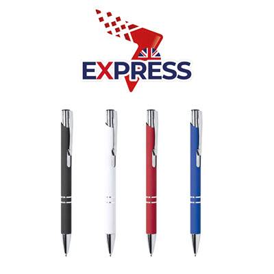 Picture of EXPRESS DALLAS SOFT TOUCH BALL-POINT PEN: 1* Working Day Delivery