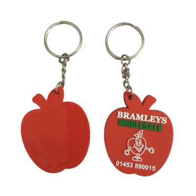 Picture of PVC KEYRING in White