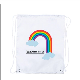Picture of RAINBOW DRAWSTRING BAG - CLOUD