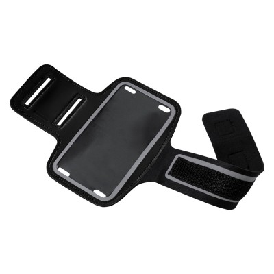 Picture of SPORTS ARM BAND with Mobile Phone Holder - Black in Black