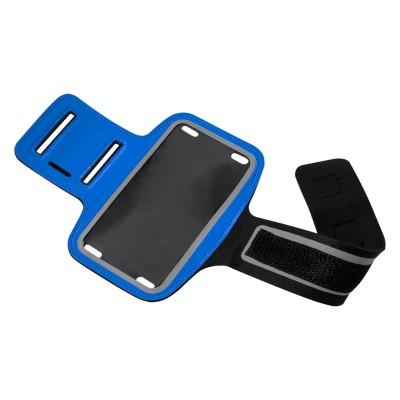 Picture of SPORTS ARM BAND with Mobile Phone Holder - Blue in Blue