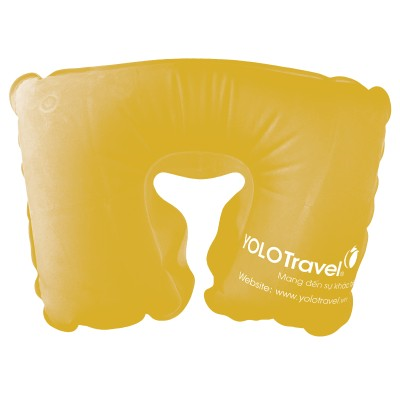 Picture of TRAVEL PILLOW - YELLOW in Yellow
